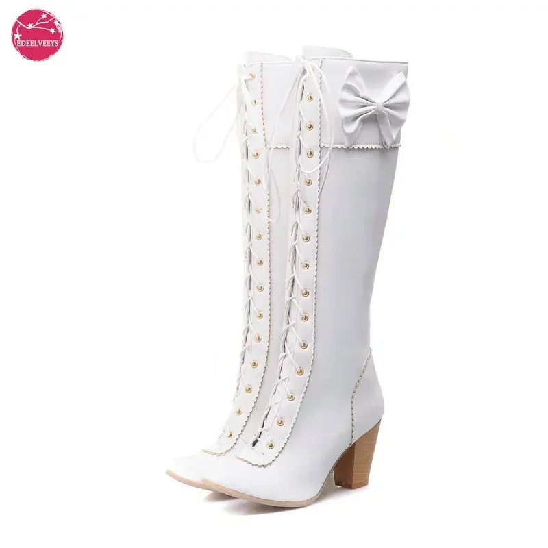 Riding Boot Short - Free Shipping Women Lace Up Tall