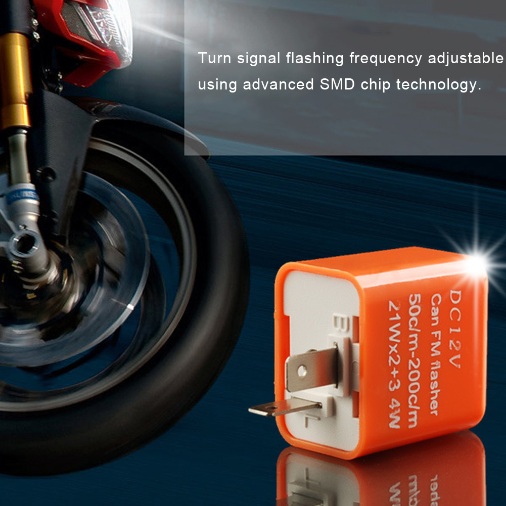 Gear X Motorcycle - DV 12V LED Flasher Adjustable Frequency