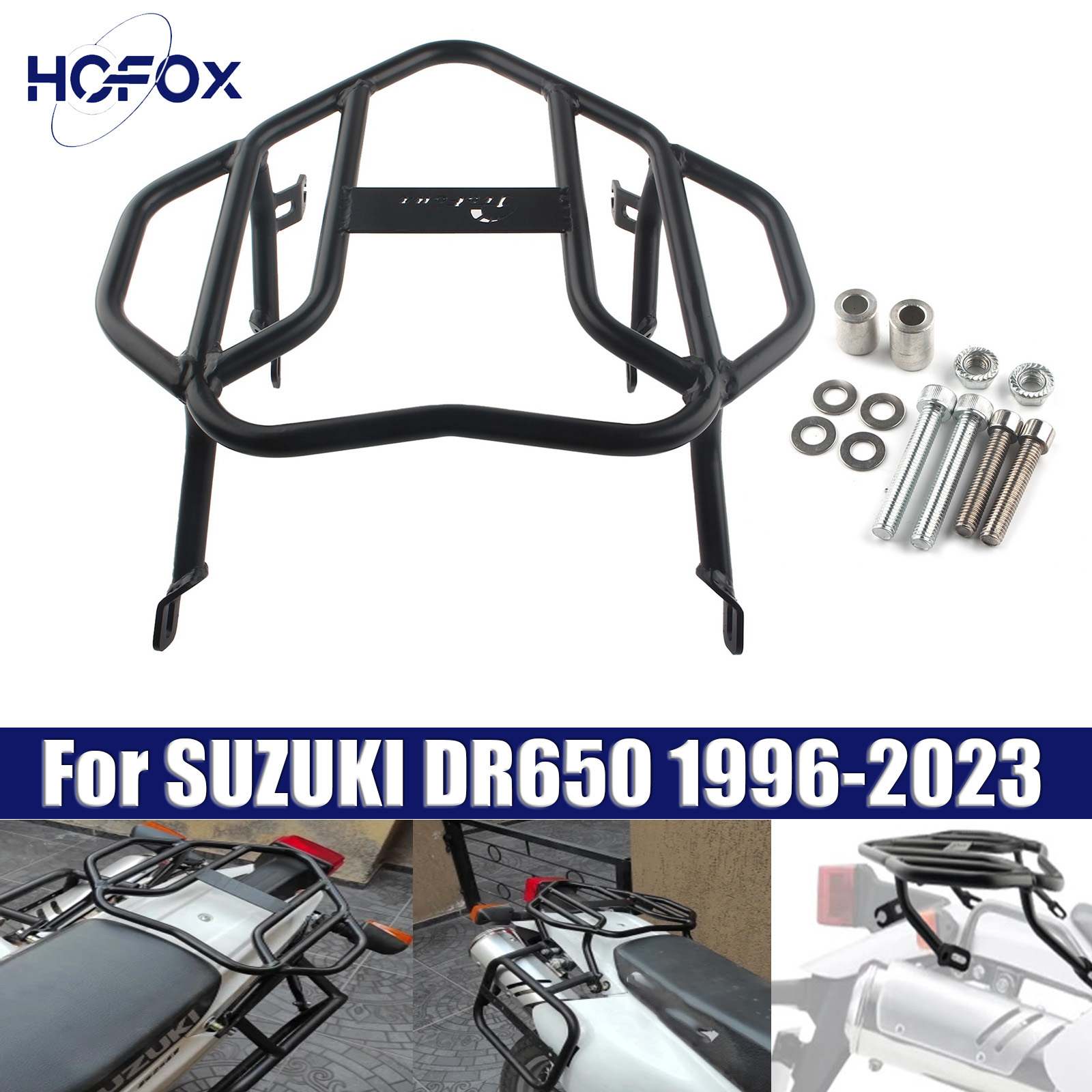 Tail Bag Rack - Motorcycle Cargo Storage Carrier Tail Bag