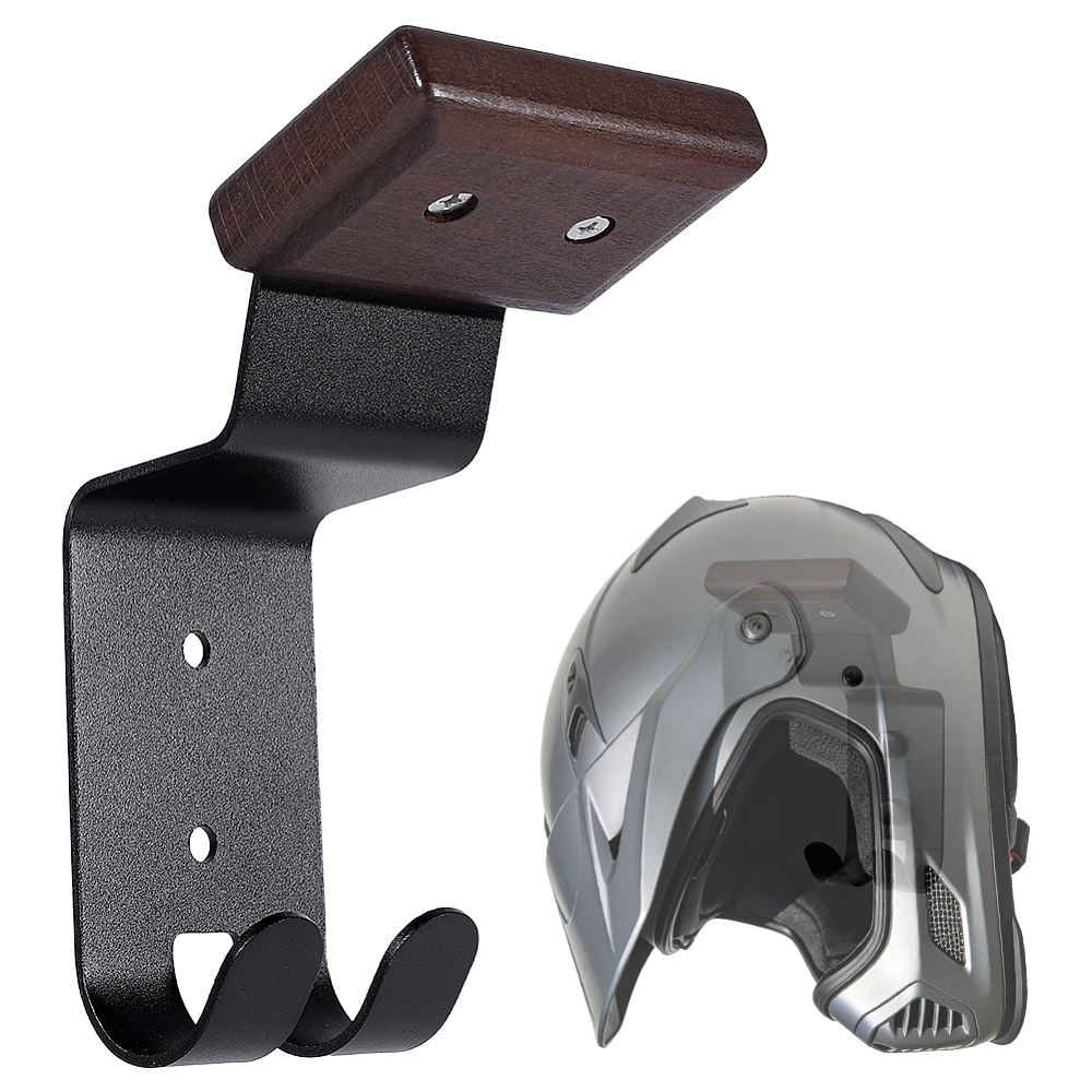 Black Motorcycle Helmet Holder - Motorcycle Gear Display Rack recension och pris