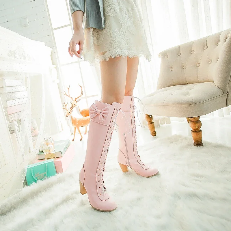 Free Shipping Women Lace Up Ta - Riding Boot Short recension och pris
