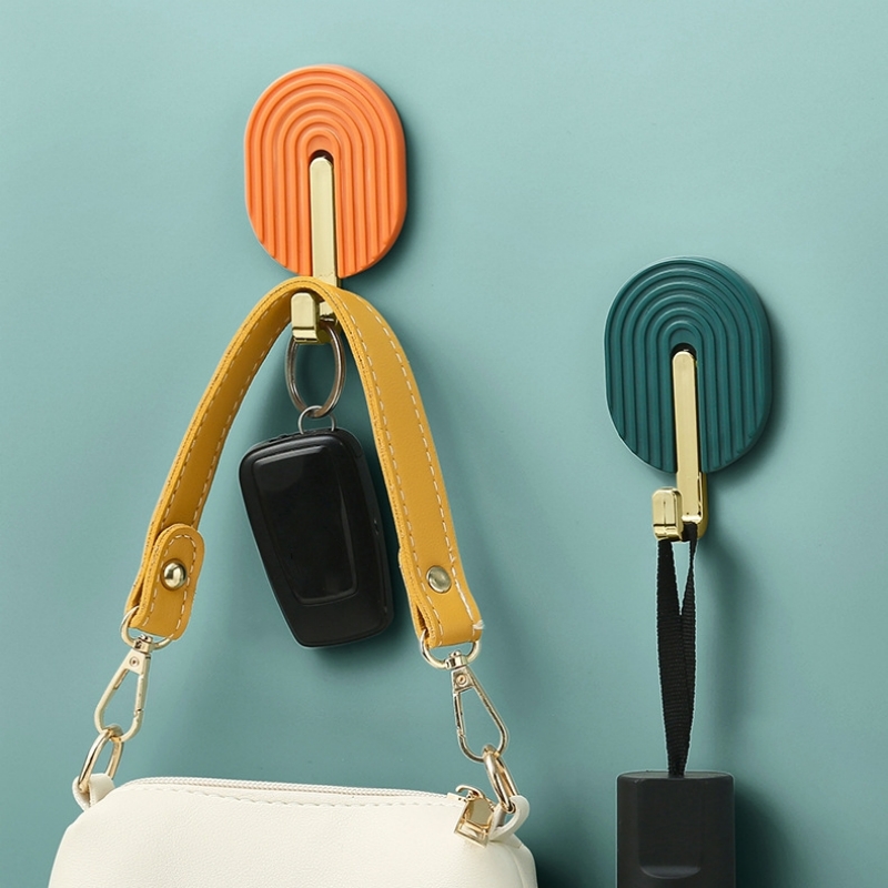 2PCS Wall Plastic Self-Adhesiv - Tail Bag Rack recension och pris