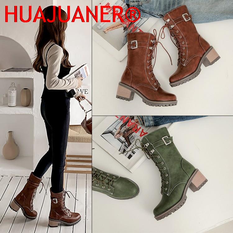 HUAJUANER 2026 Big Size 45 Aut - Riding Boot Short recension och pris