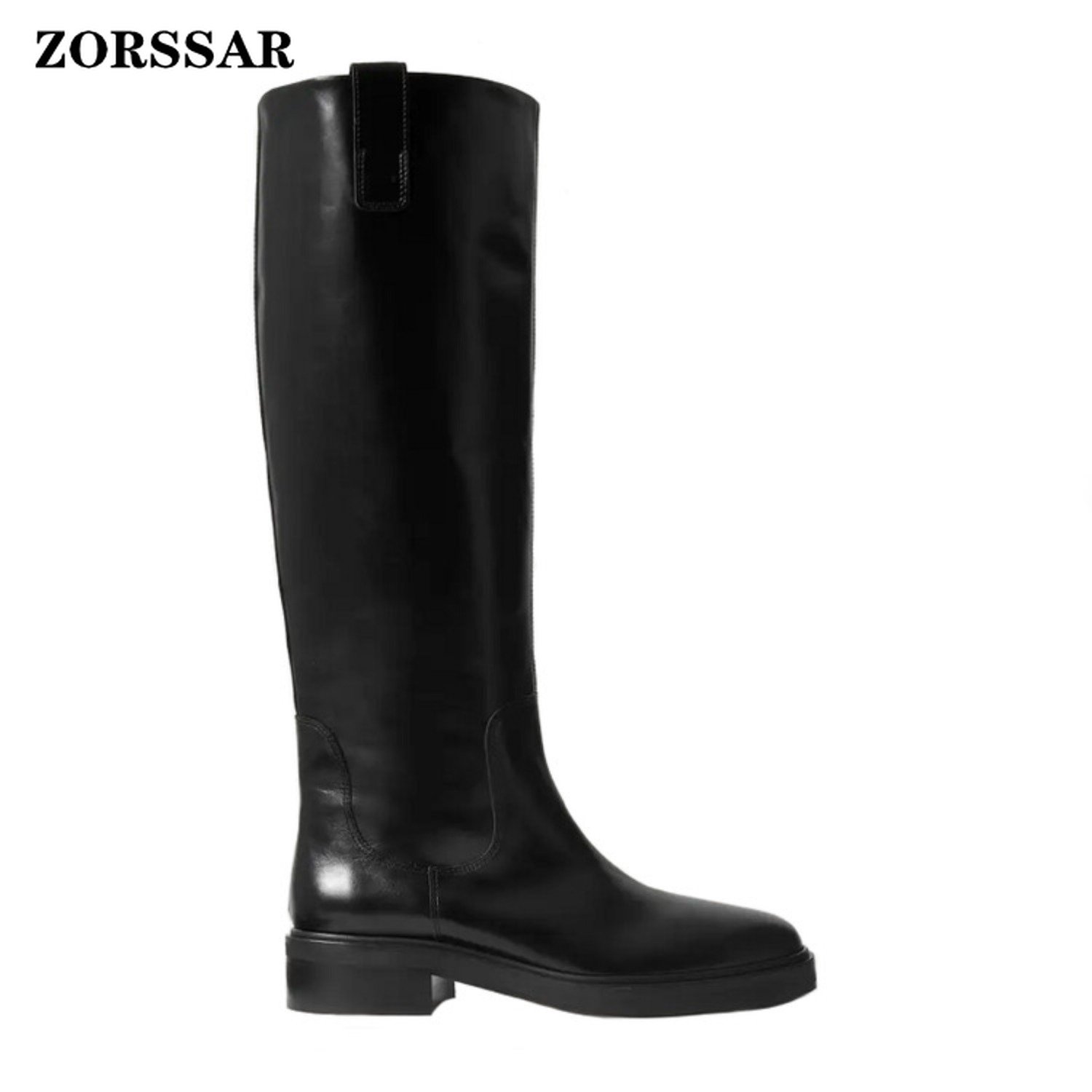 Cow Leather Big Size 44 45 Rou - Riding Boot Short recension och pris