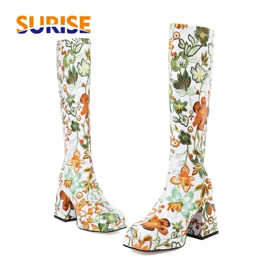 Winter Women Knee High Platfor - Riding Boot Short recension och pris