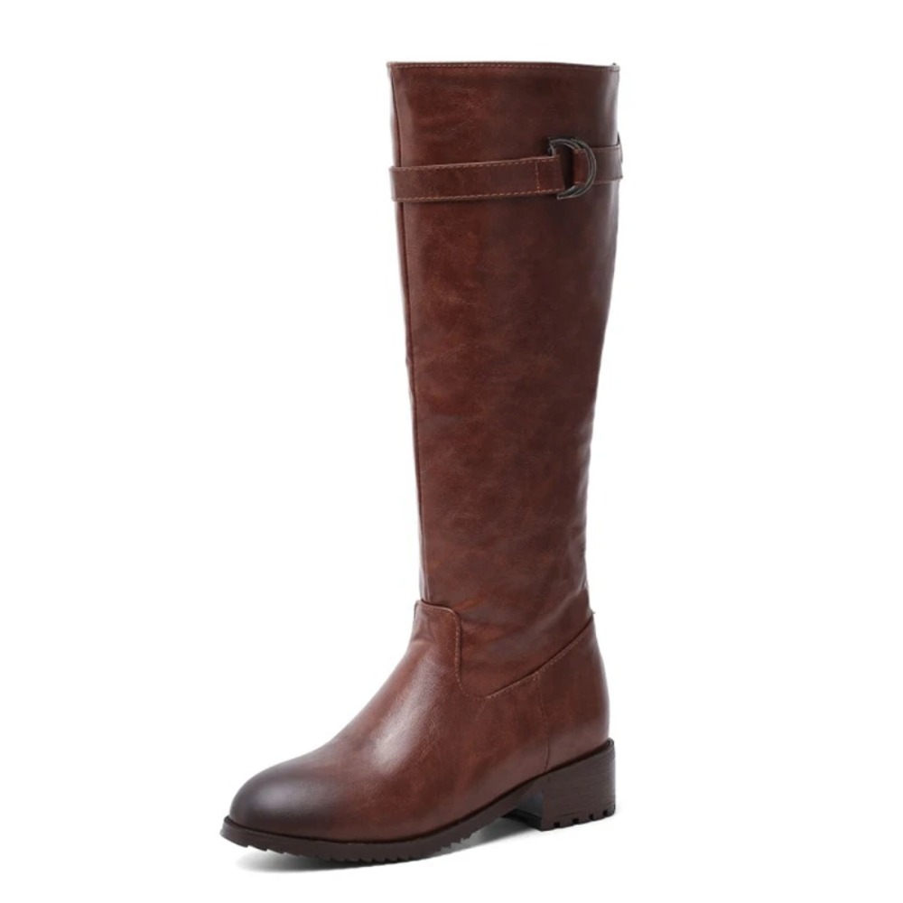 Knee High Boots Women Ponted T - Riding Boot Short recension och pris