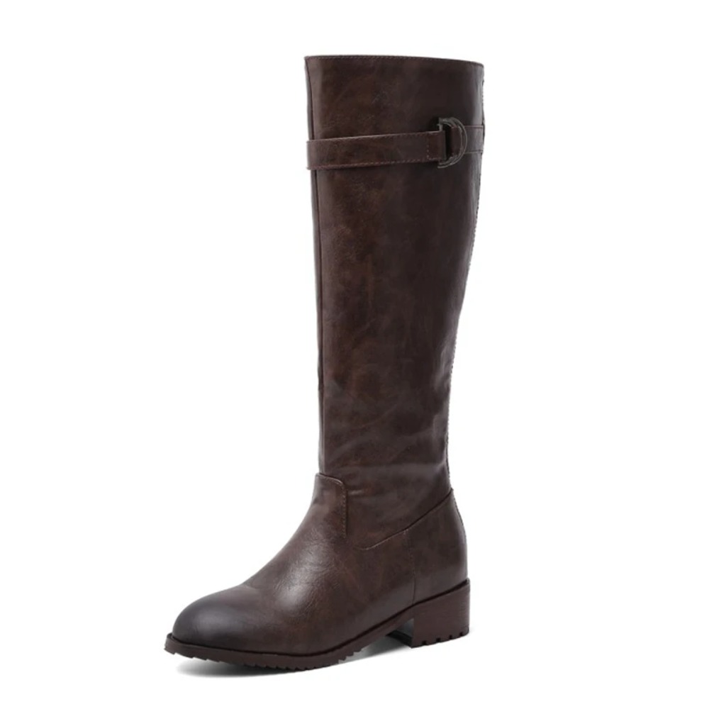 Knee High Boots Women Ponted T - Riding Boot Short recension och pris