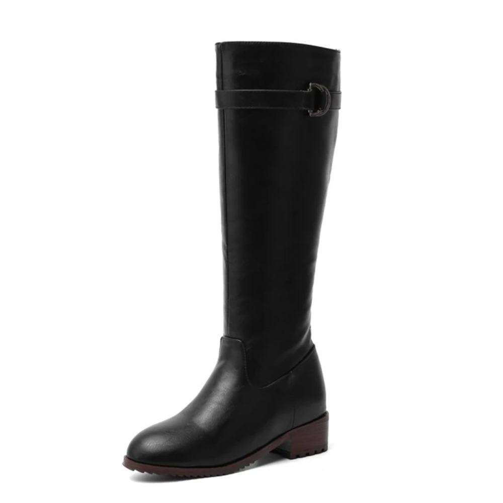 Knee High Boots Women Ponted T - Riding Boot Short recension och pris
