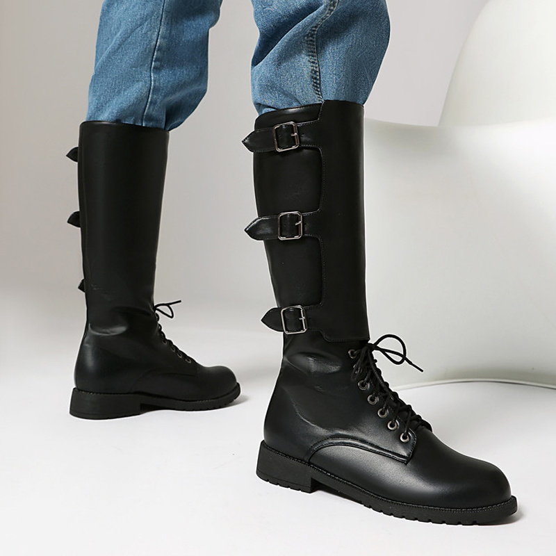Men's Plus Size 47 48 Motorcyc - Riding Boot Short recension och pris