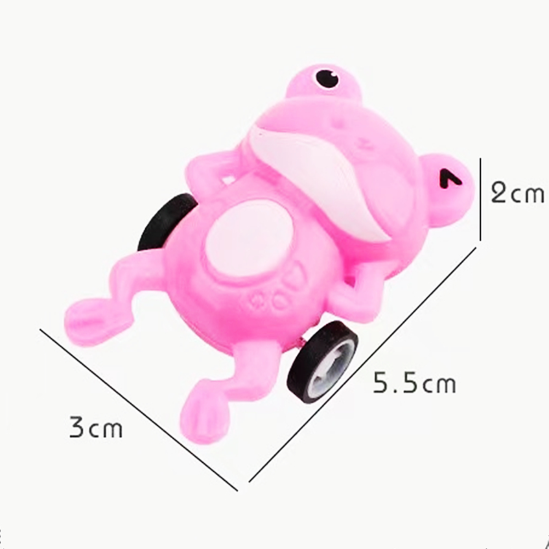 12PCS Funny Mini Pull Back Fro - Tail Bag Rack recension och pris