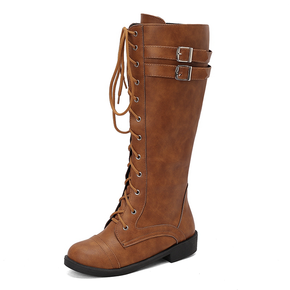 BLXQPYT Knee High Boots Women  - Riding Boot Short recension och pris