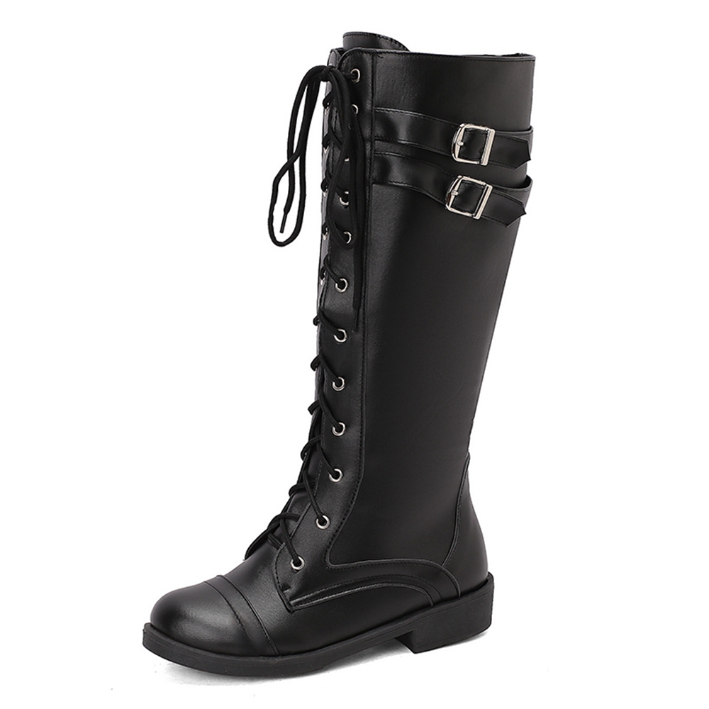 BLXQPYT Knee High Boots Women  - Riding Boot Short recension och pris