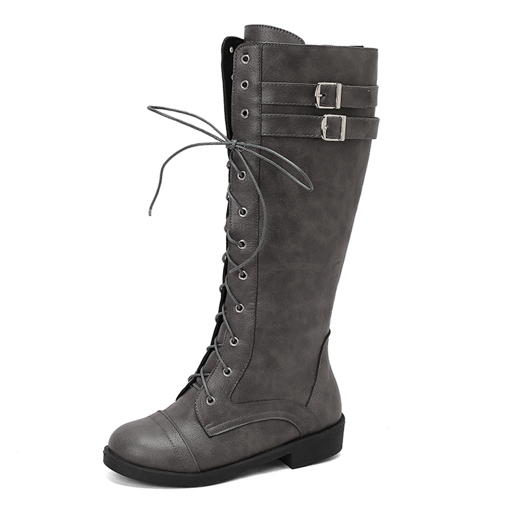 BLXQPYT Knee High Boots Women  - Riding Boot Short recension och pris